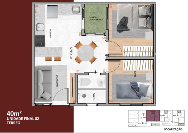 Imagem Imóvel com 2 Quartos à Venda, 40 m² em Alto Da Mooca - São Paulo Imagem Imóvel com 2 Quartos à Venda, 40 m² em Alto Da Mooca - São Paulo