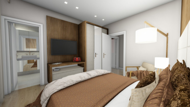 Imagem Apartamento com 1 Quarto à Venda, 58 m² em Centro  - Canela