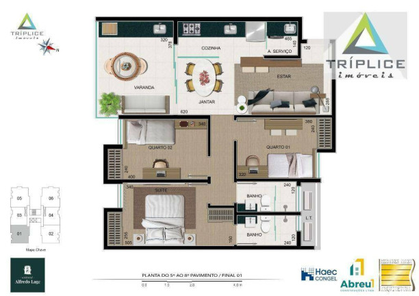 Imagem Apartamento com 3 Quartos à Venda, 89 m² em São Mateus - Juiz De Fora Imagem Apartamento com 3 Quartos à Venda, 89 m² em São Mateus - Juiz De Fora