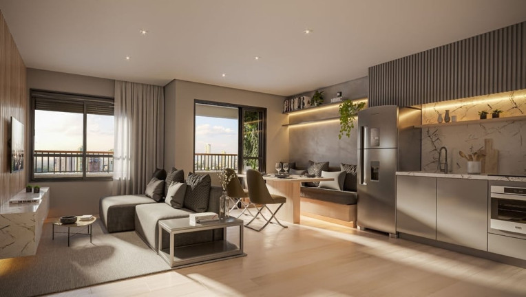 Imagem Imóvel com 2 Quartos à Venda, 55 m² em Brooklin Novo - São Paulo