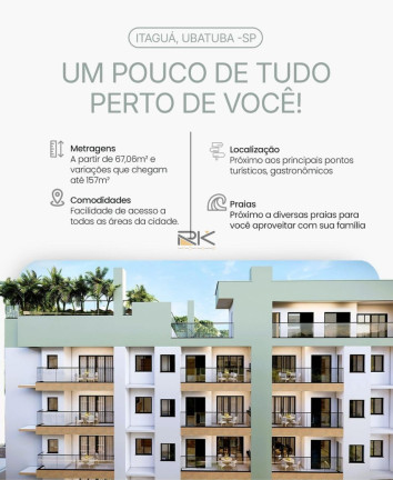Imagem Apartamento com 2 Quartos à Venda, 67 m² em Itaguá - Ubatuba Imagem Apartamento com 2 Quartos à Venda, 67 m² em Itaguá - Ubatuba
