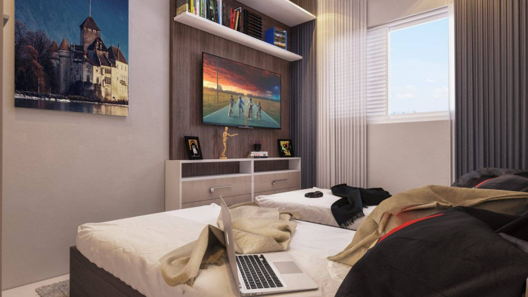 Imagem Apartamento com 2 Quartos à Venda, 60 m² em Boqueirão - Praia Grande Imagem Apartamento com 2 Quartos à Venda, 60 m² em Boqueirão - Praia Grande