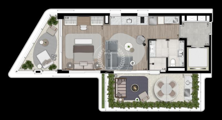 Imagem Apartamento com 1 Quarto à Venda, 58 m² em Vila Madalena - São Paulo Imagem Apartamento com 1 Quarto à Venda, 58 m² em Vila Madalena - São Paulo