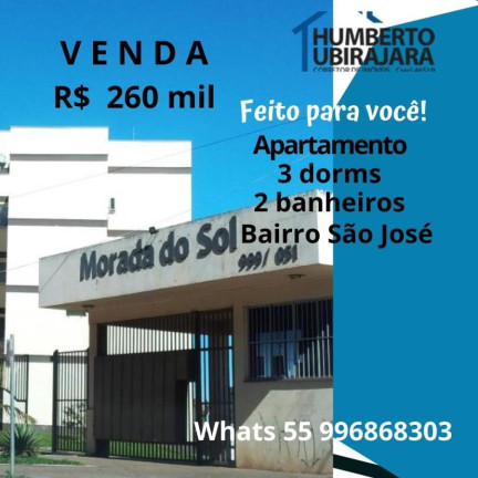 Imagem Apartamento com 3 Quartos à Venda, 87 m² em São José - Santa Maria