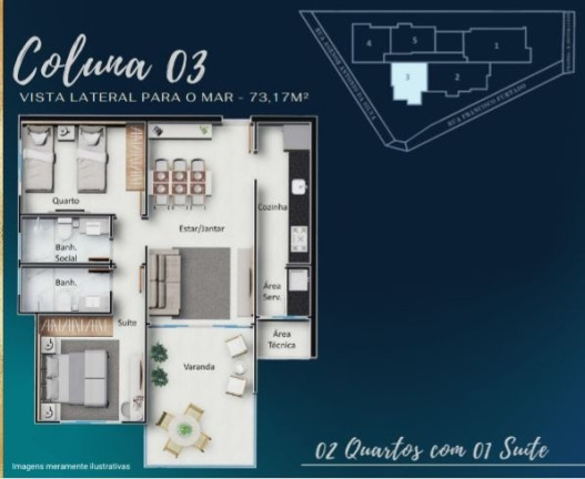 Imagem Apartamento com 3 Quartos à Venda, 130 m² em Muquiçaba - Guarapari Imagem Apartamento com 3 Quartos à Venda, 130 m² em Muquiçaba - Guarapari
