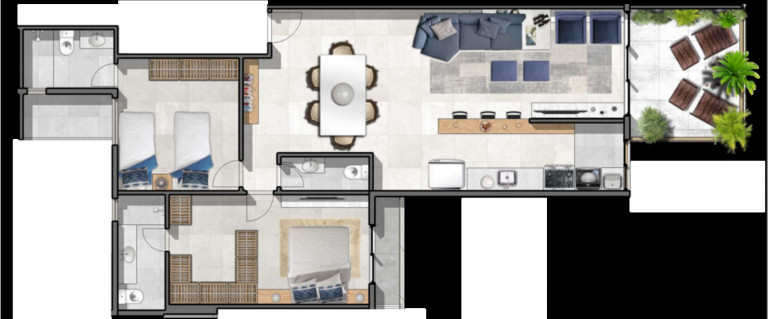 Imagem Imóvel com 2 Quartos à Venda, 89 m² em Barra Da Tijuca - Rio De Janeiro