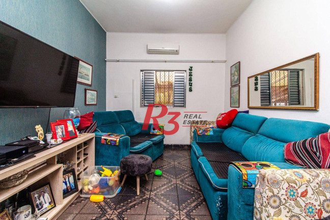 Imagem Casa com 2 Quartos à Venda, 135 m² em Embaré - Santos Imagem Casa com 2 Quartos à Venda, 135 m² em Embaré - Santos