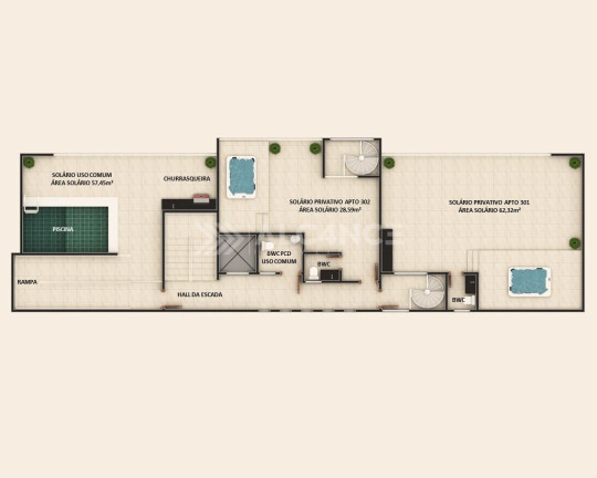 Imagem Apartamento com 3 Quartos à Venda, 77 m² em Manaíra - João Pessoa Imagem Apartamento com 3 Quartos à Venda, 77 m² em Manaíra - João Pessoa
