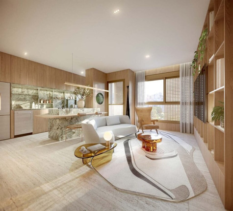 Imagem Apartamento com 1 Quarto à Venda, 54 m² em Itaim Bibi - São Paulo Imagem Apartamento com 1 Quarto à Venda, 54 m² em Itaim Bibi - São Paulo