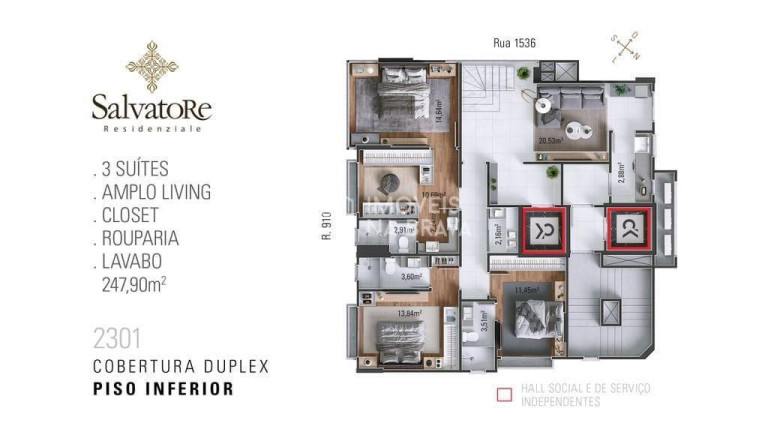 Imagem Apartamento com 3 Quartos à Venda, 173 m² em Centro - Balneário Camboriú
