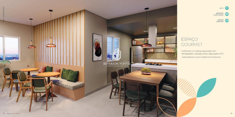 Imagem Apartamento com 2 Quartos à Venda, 46 m² em Jardim América - Marília Imagem Apartamento com 2 Quartos à Venda, 46 m² em Jardim América - Marília