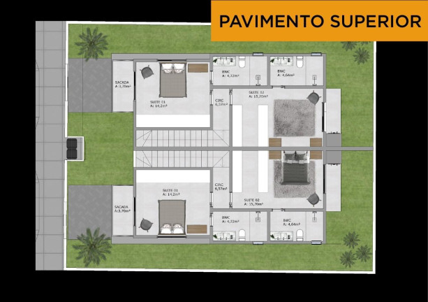 Imagem Sobrado com 3 Quartos à Venda, 125 m² em Ingleses Do Rio Vermelho - Florianópolis