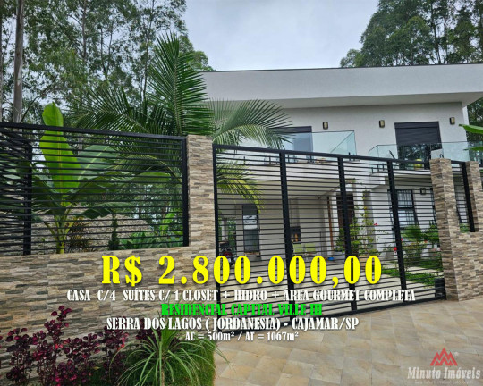Imagem Casa com 4 Quartos à Venda, 500 m² em Loteamento Capital Ville - Jundiaí Imagem Casa com 4 Quartos à Venda, 500 m² em Loteamento Capital Ville - Jundiaí