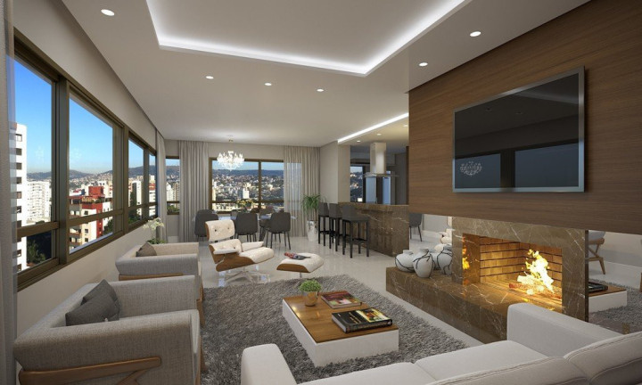 Apartamento com 3 Quartos à Venda, 125 m² em Petrópolis - Porto Alegre