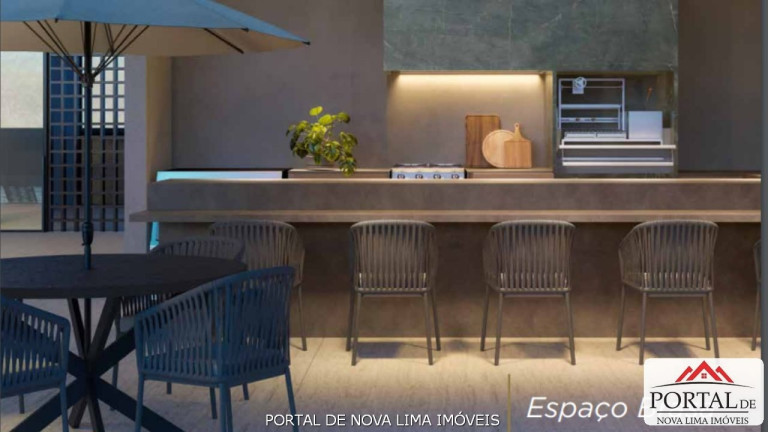 Imagem Apartamento com 4 Quartos à Venda, 199 m² em Vila Da Serra - Nova Lima