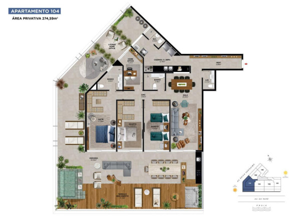 Imagem Apartamento com 3 Quartos à Venda, 229 m² em Barra Da Tijuca - Rio De Janeiro Imagem Apartamento com 3 Quartos à Venda, 229 m² em Barra Da Tijuca - Rio De Janeiro
