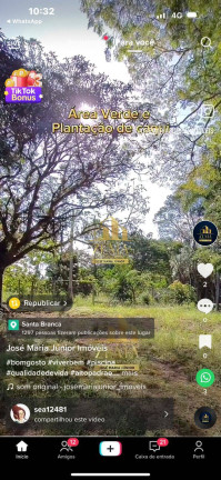 Imagem Chácara com 4 Quartos à Venda, 10.000 m² em Centro - Santa Branca