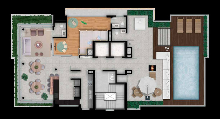 Imagem Apartamento com 3 Quartos à Venda, 123 m² em Mont Serrat - Porto Alegre Imagem Apartamento com 3 Quartos à Venda, 123 m² em Mont Serrat - Porto Alegre