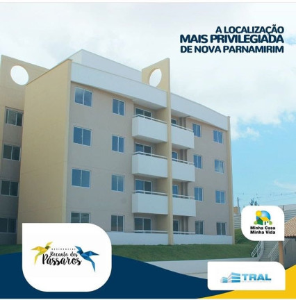 Imagem Casa de Condomínio com 2 Quartos à Venda, 61 m² em Nova Parnamirim - Parnamirim Imagem Casa de Condomínio com 2 Quartos à Venda, 61 m² em Nova Parnamirim - Parnamirim