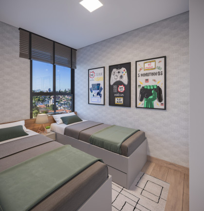 Imagem Apartamento com 2 Quartos à Venda, 44 m² em água Verde - Curitiba