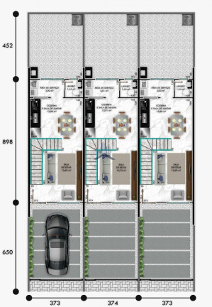 Imagem Sobrado com 2 Quartos à Venda, 75 m² em Adhemar Garcia - Joinville