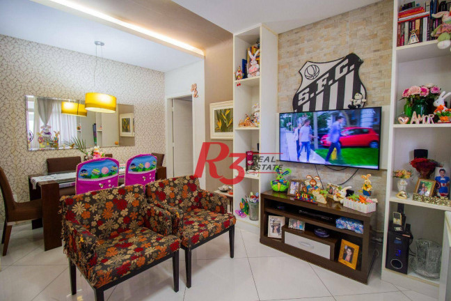 Imagem Apartamento com 3 Quartos à Venda, 146 m² em Gonzaga - Santos Imagem Apartamento com 3 Quartos à Venda, 146 m² em Gonzaga - Santos