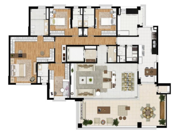 Imagem Apartamento com 4 Quartos à Venda, 250 m² em Aclimação - São Paulo