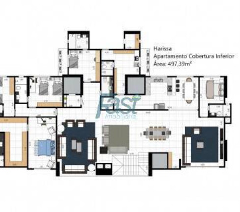 Imagem Apartamento com 5 Quartos à Venda, 497 m² em Jardim Das Américas - Cuiabá Imagem Apartamento com 5 Quartos à Venda, 497 m² em Jardim Das Américas - Cuiabá