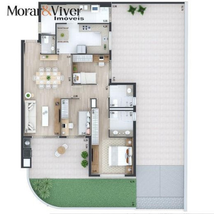 Imagem Apartamento com 3 Quartos à Venda, 106 m² em Juvevê - Curitiba Imagem Apartamento com 3 Quartos à Venda, 106 m² em Juvevê - Curitiba