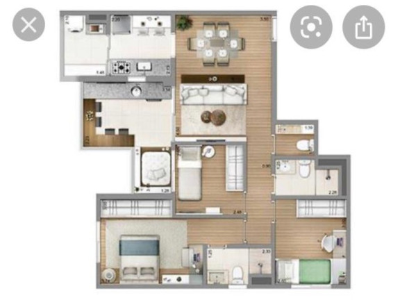 Imagem Imóvel com 3 Quartos à Venda, 83 m² em Bosque Da Saúde - São Paulo Imagem Imóvel com 3 Quartos à Venda, 83 m² em Bosque Da Saúde - São Paulo