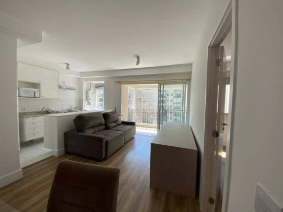 Imagem Apartamento com 1 Quarto para Alugar, 50 m² em Sítio Tamboré Alphaville - Barueri