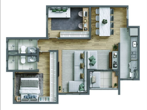 Imagem Imóvel com 2 Quartos à Venda, 194 m² em Rudge Ramos - São Bernardo Do Campo