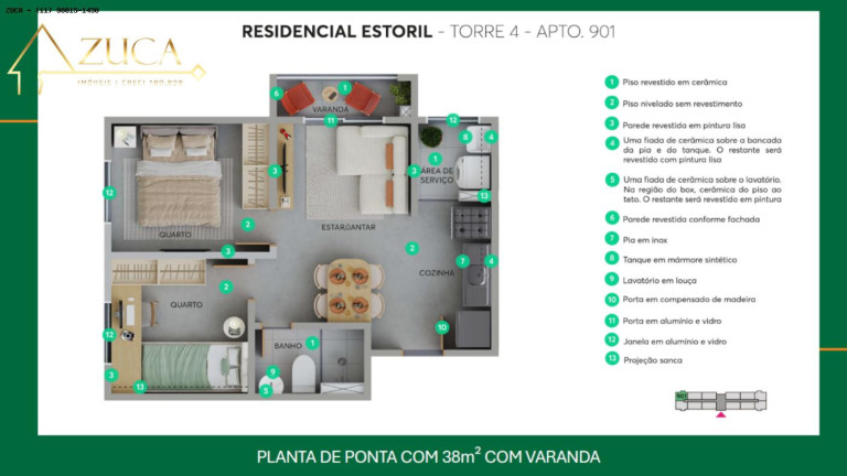 Imagem Apartamento com 2 Quartos à Venda,  em Interlagos - São Paulo