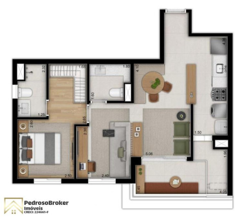 Imagem Apartamento com 2 Quartos à Venda, 60 m² em Moema - São Paulo Imagem Apartamento com 2 Quartos à Venda, 60 m² em Moema - São Paulo