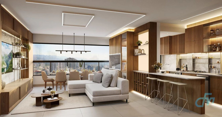 Imagem Apartamento com 3 Quartos à Venda, 83 m² em Vila Mogilar - Mogi Das Cruzes