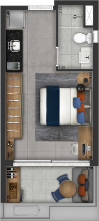 Imagem Studio com 1 Quarto à Venda, 25 m² em Vila Mariana - São Paulo Imagem Studio com 1 Quarto à Venda, 25 m² em Vila Mariana - São Paulo