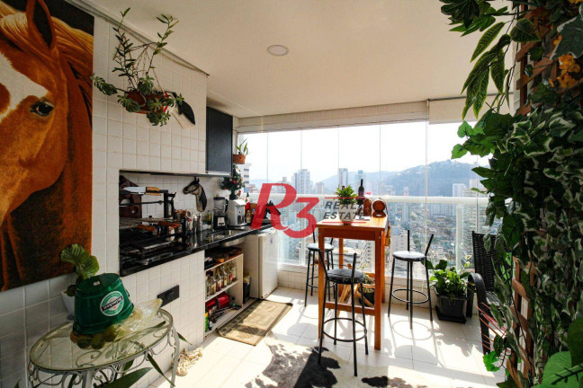 Imagem Apartamento com 3 Quartos à Venda, 134 m² em Gonzaga - Santos Imagem Apartamento com 3 Quartos à Venda, 134 m² em Gonzaga - Santos