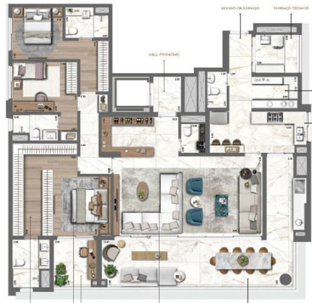 Imagem Apartamento com 4 Quartos à Venda, 212 m² em Pinheiros - São Paulo