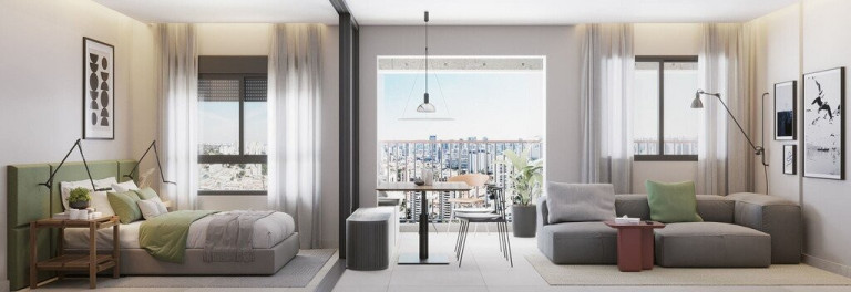 Imagem Imóvel com 2 Quartos à Venda, 56 m² em Brooklin Paulista - São Paulo Imagem Imóvel com 2 Quartos à Venda, 56 m² em Brooklin Paulista - São Paulo