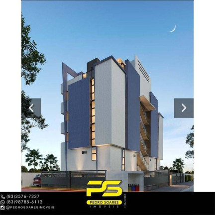 Apartamento com 2 Quartos à Venda, 56 m² em Bancários - João Pessoa