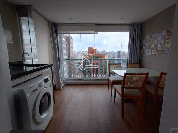 Imagem Imóvel com 1 Quarto para Alugar, 37 m² em Moema - São Paulo