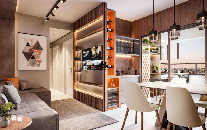 Apartamento com 3 Quartos à Venda, 91 m² em Campestre - Santo André