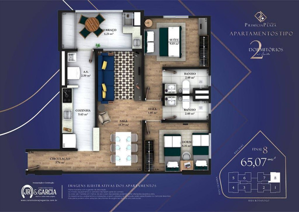 Imagem Apartamento com 2 Quartos à Venda, 65 m² em Guilhermina - Praia Grande Imagem Apartamento com 2 Quartos à Venda, 65 m² em Guilhermina - Praia Grande