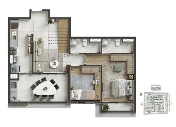 Imagem Cobertura com 4 Quartos à Venda, 189 m² em Alphaville Industrial - Barueri Imagem Cobertura com 4 Quartos à Venda, 189 m² em Alphaville Industrial - Barueri