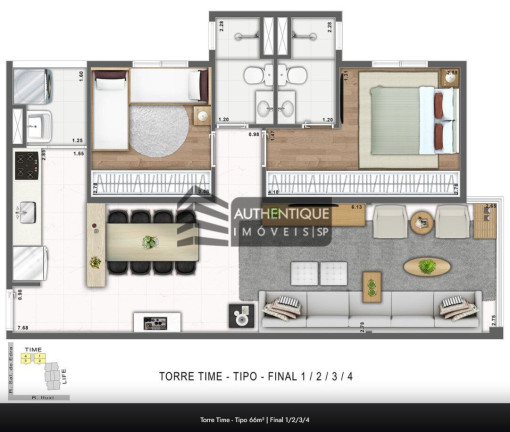Imagem Apartamento com 2 Quartos à Venda, 88 m² em Saúde - São Paulo Imagem Apartamento com 2 Quartos à Venda, 88 m² em Saúde - São Paulo