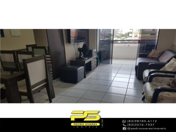 Apartamento com 2 Quartos à Venda, 78 m² em Cabo Branco - João Pessoa
