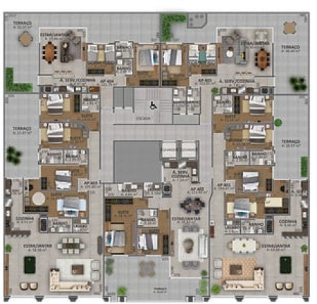 Imagem Apartamento com 4 Quartos à Venda, 194 m² em Zona Nova - Capão Da Canoa Imagem Apartamento com 4 Quartos à Venda, 194 m² em Zona Nova - Capão Da Canoa