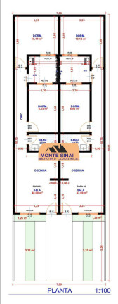 Imagem Casa com 2 Quartos à Venda, 125 m² em Jardim Topázio - Sorocaba