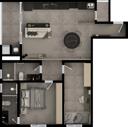 Imagem Apartamento à Venda, 78 m² em Jardim Petrópolis Imagem Apartamento à Venda, 78 m² em Jardim Petrópolis