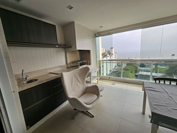 Imagem Apartamento com 3 Quartos para Alugar, 158 m² em Aparecida - Santos Imagem Apartamento com 3 Quartos para Alugar, 158 m² em Aparecida - Santos